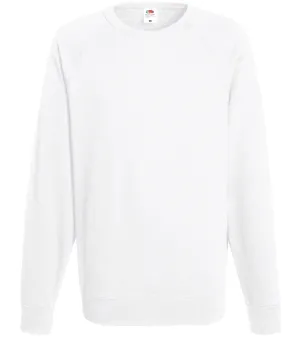 Lightweight raglan sweatshirt | White