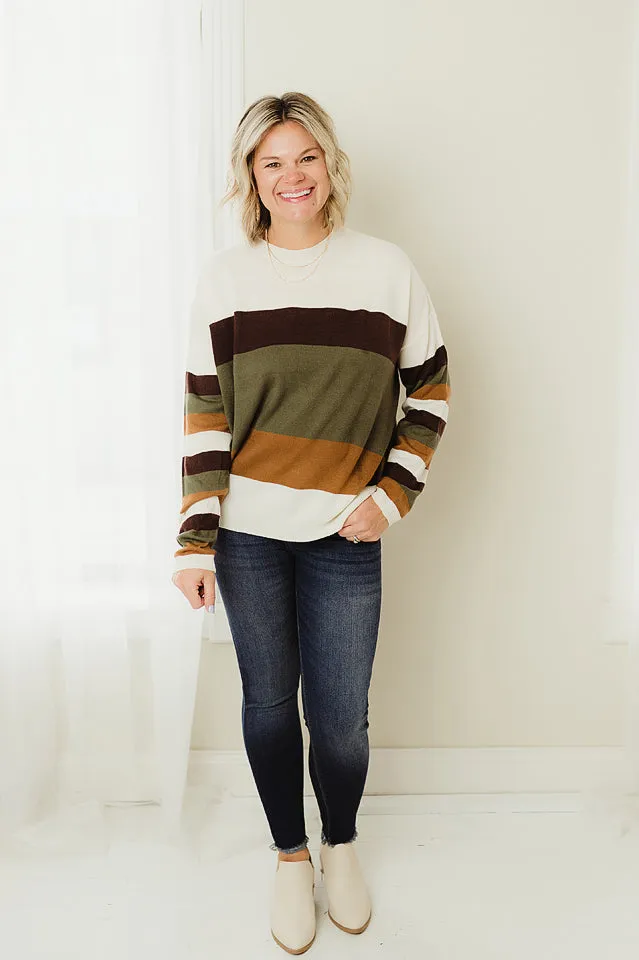 Lightweight Stripe Sweater