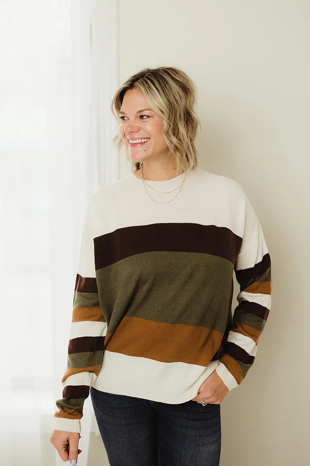 Lightweight Stripe Sweater
