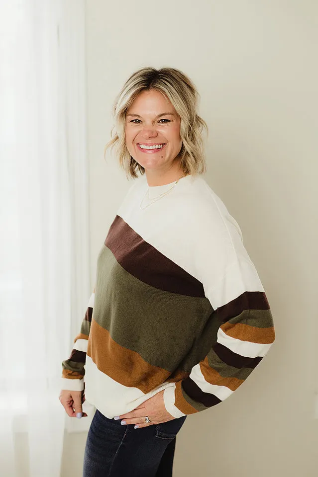 Lightweight Stripe Sweater