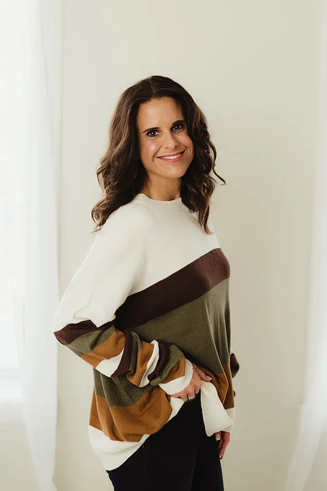 Lightweight Stripe Sweater