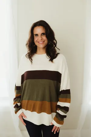 Lightweight Stripe Sweater