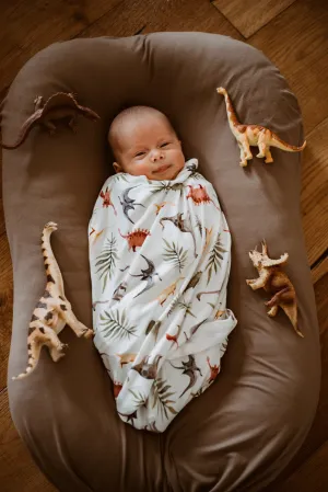 Lightweight Swaddle Blanket - Dinos