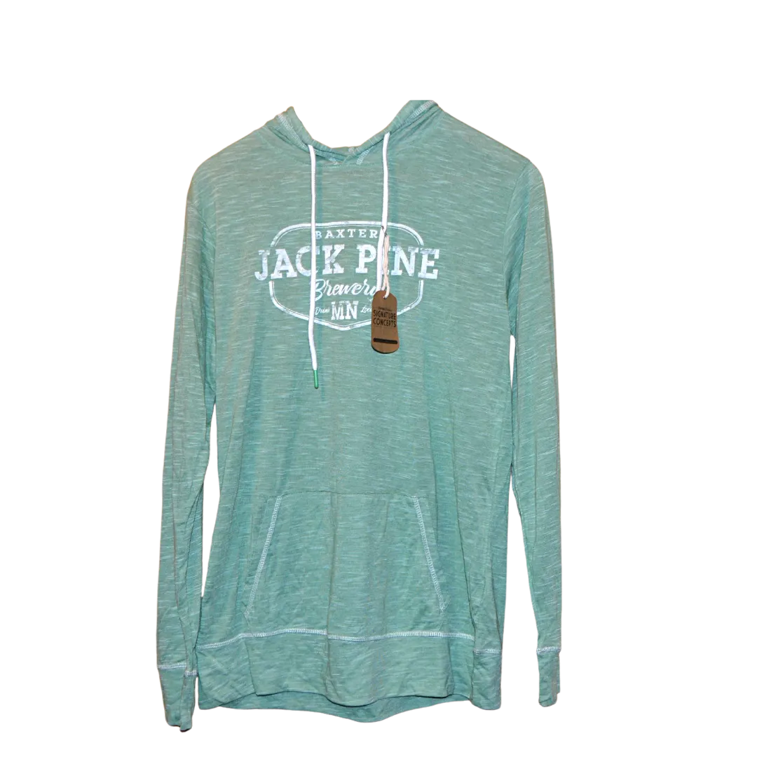 Lightweight Tee Hoodie Green