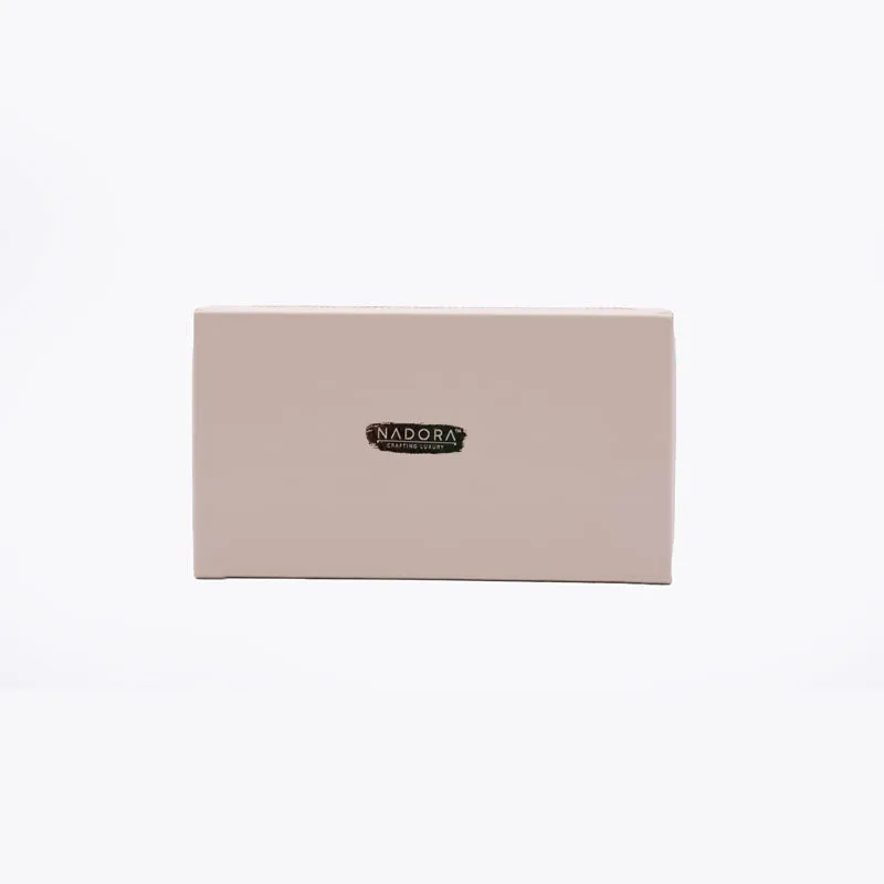 Lorae Vegan Leather Tissue Box - Beige