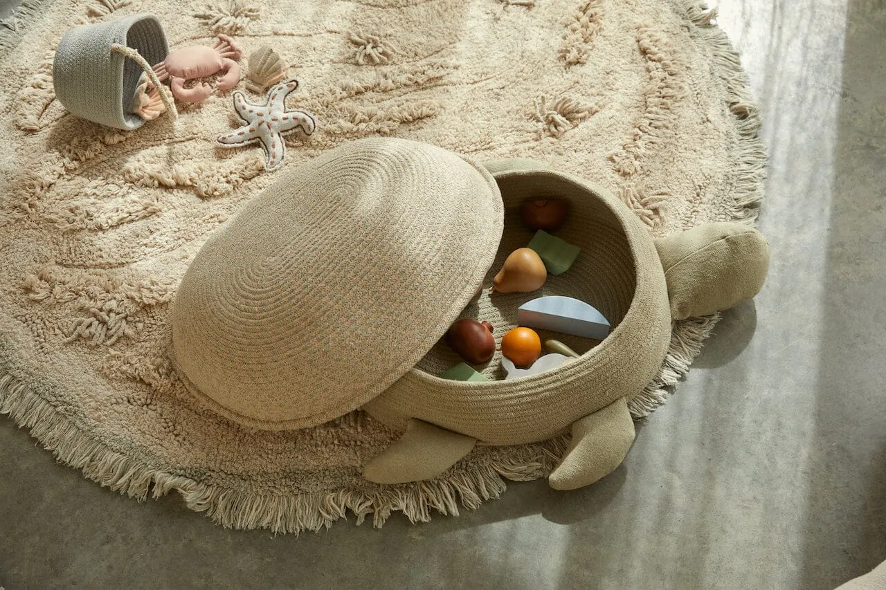 Lorena Canals Basket - Turtles