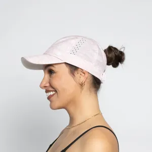Luna Heathered Ponytail Active Cap