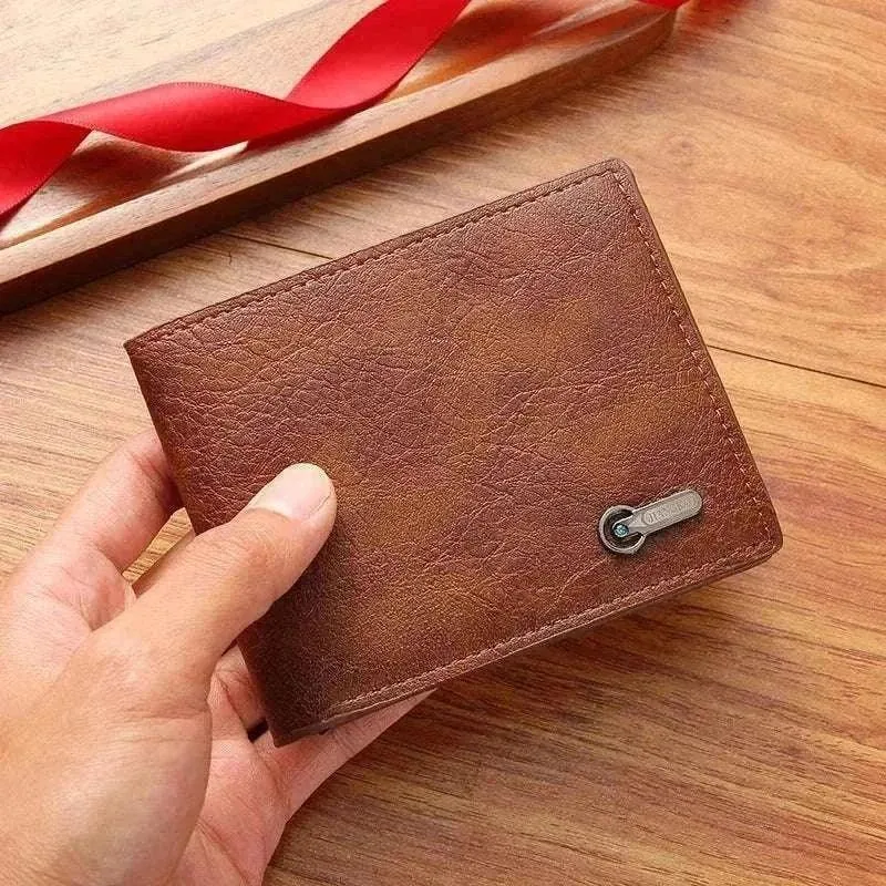Luxury Men's Business Wallet | Ultrathin PU Leather | ID & Card Holder | MCW016