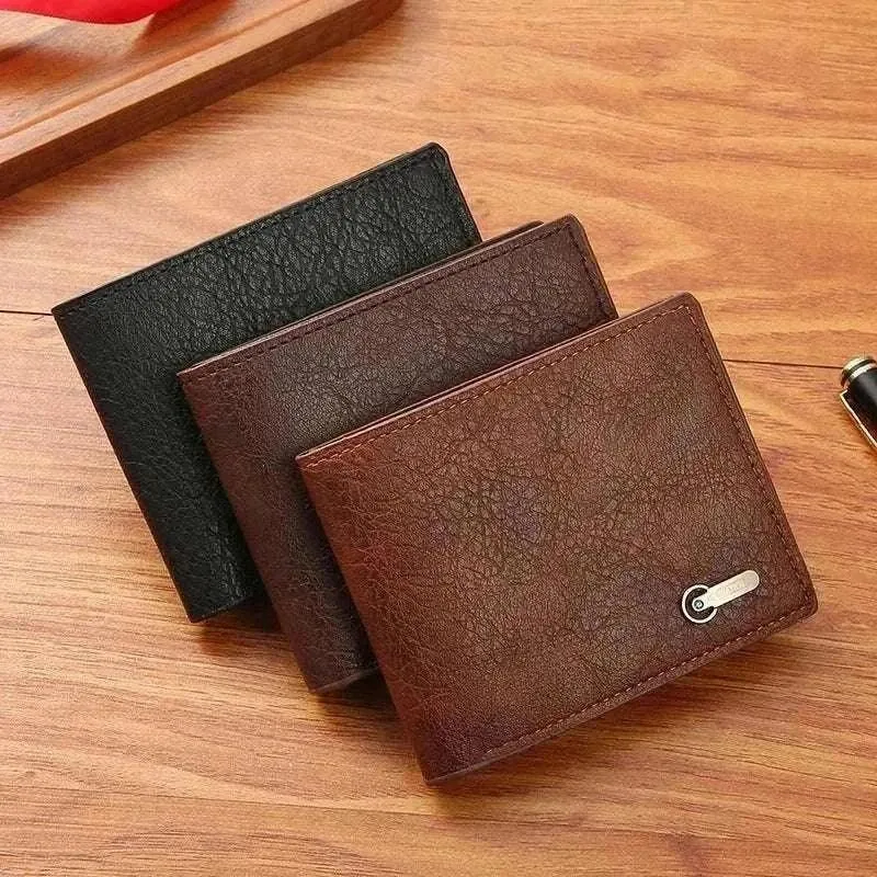 Luxury Men's Business Wallet | Ultrathin PU Leather | ID & Card Holder | MCW016