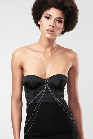 Magnifique 8 Body Chain Silver