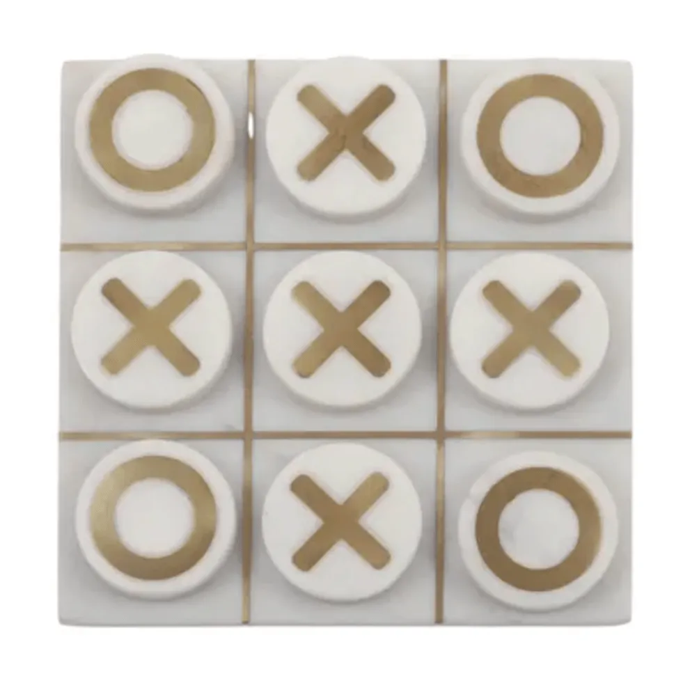Marble Noughts and Crosses | 18CM