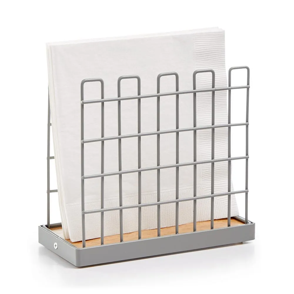Martha Stewart Collection Gray Napkin Holder