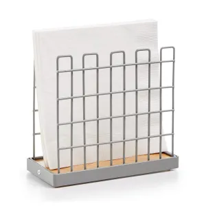 Martha Stewart Collection Gray Napkin Holder