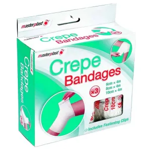MasterPlast First Aid Bandages 3 Pack