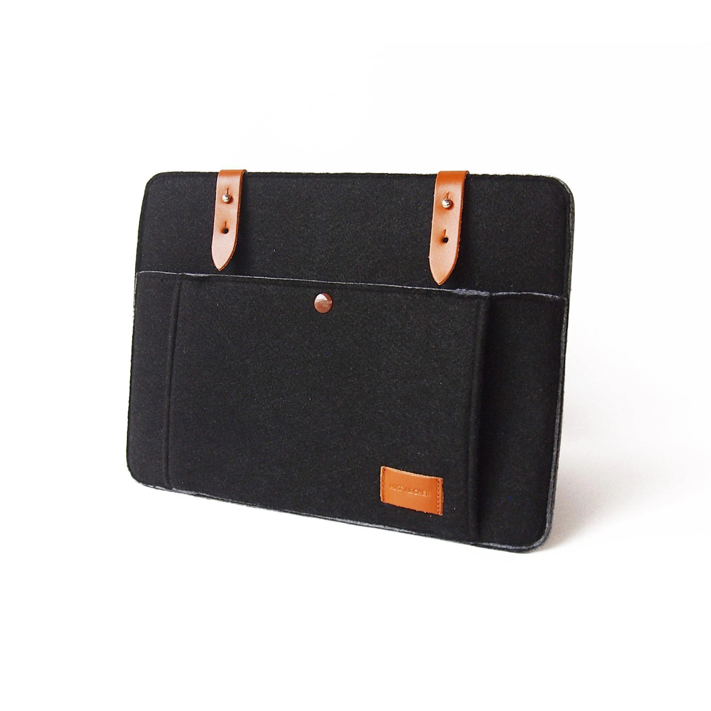 Mat Archer Unite Felt Laptop Case with Leather Detailing