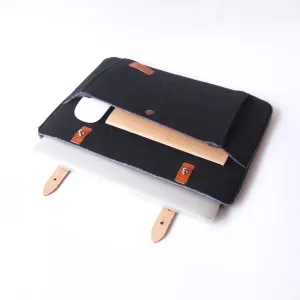 Mat Archer Unite Felt Laptop Case with Leather Detailing