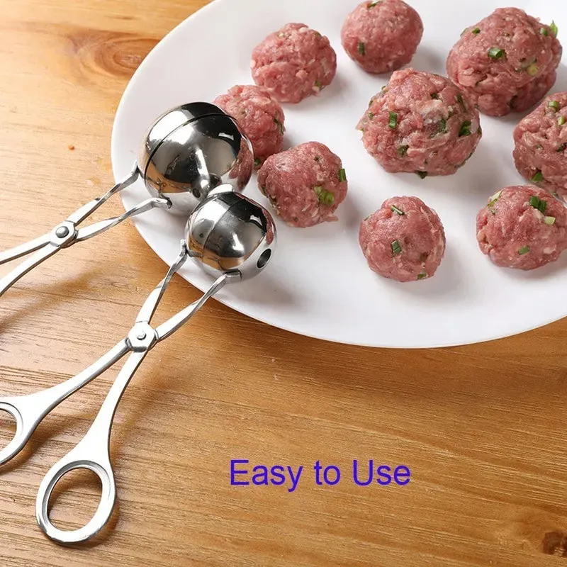 Meatball Maker Tool Clip Newbie Non Stick