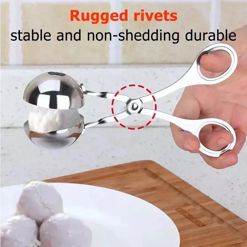 Meatball Maker Tool Clip Newbie Non Stick
