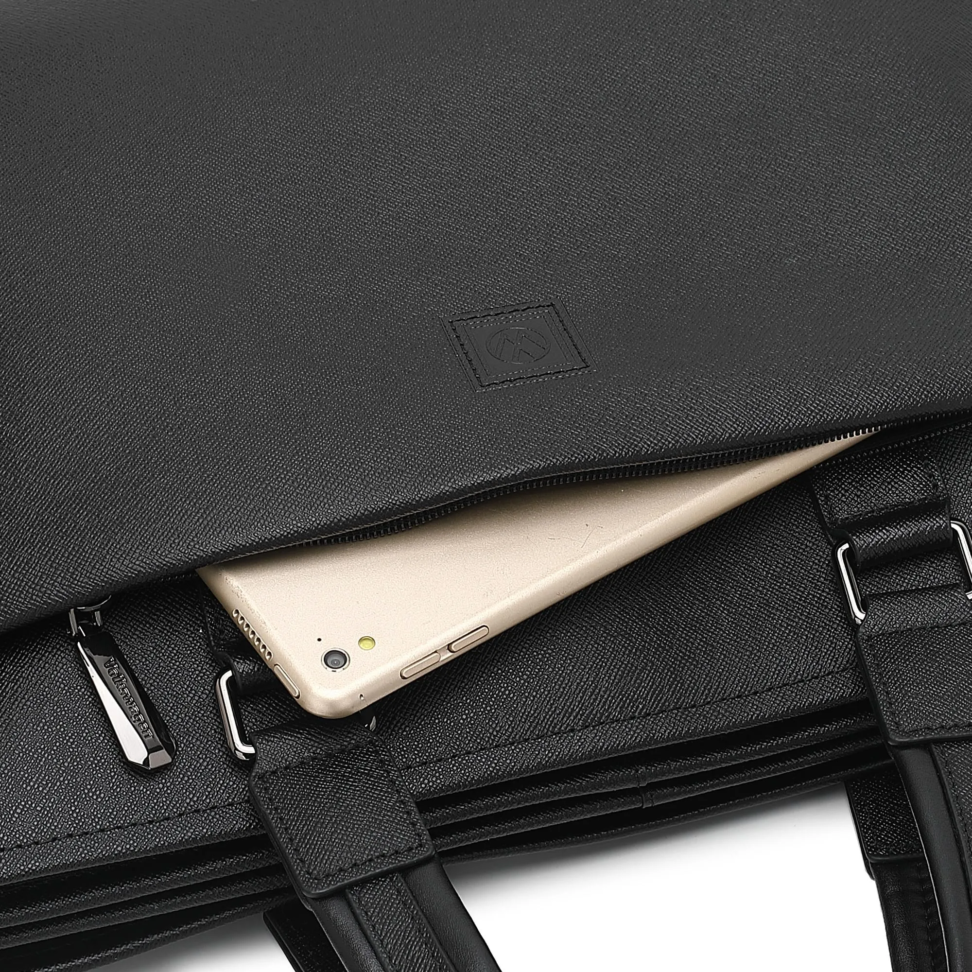 Men Leather Laptop Bag / Messenger Bag - VVM 10004