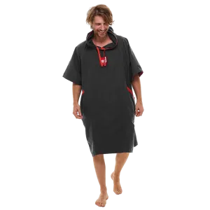 Men's Quick Dry Microfibre Changing Robe - Grey