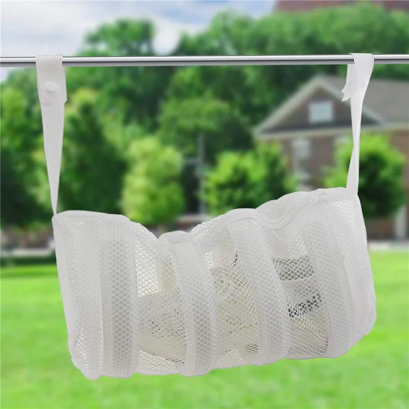 Mesh Laundry Shoes Dry Organizer Portable Washing Bags