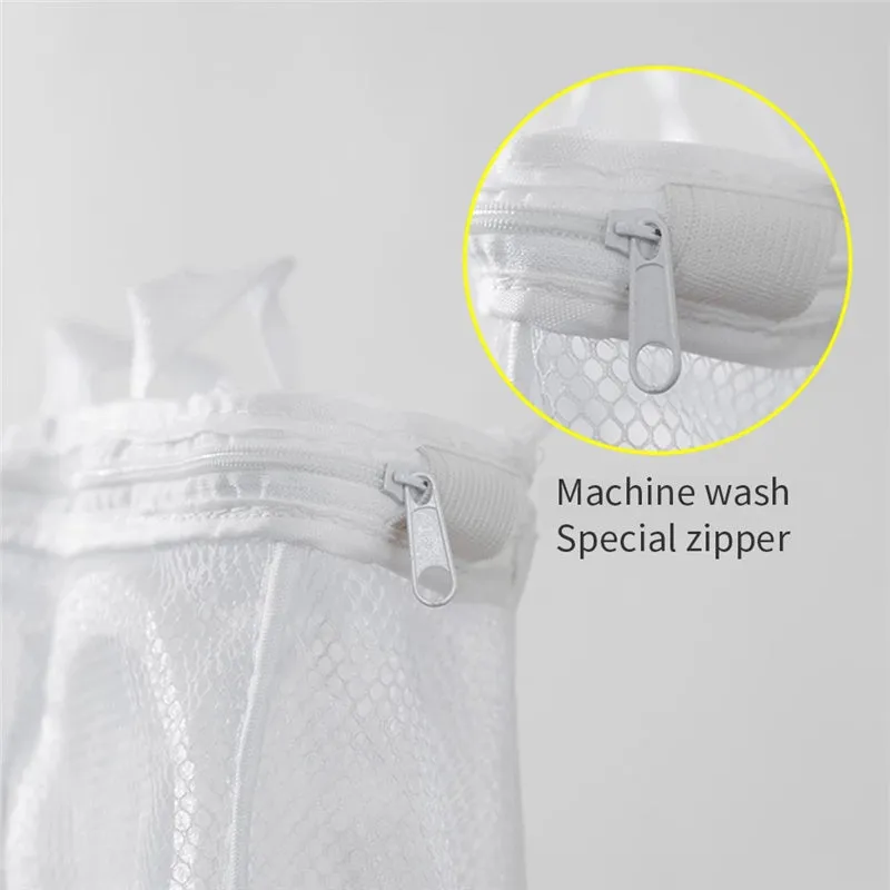 Mesh Laundry Shoes Dry Organizer Portable Washing Bags