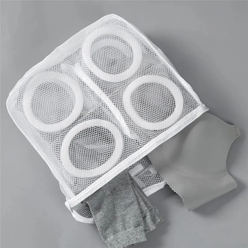Mesh Laundry Shoes Dry Organizer Portable Washing Bags
