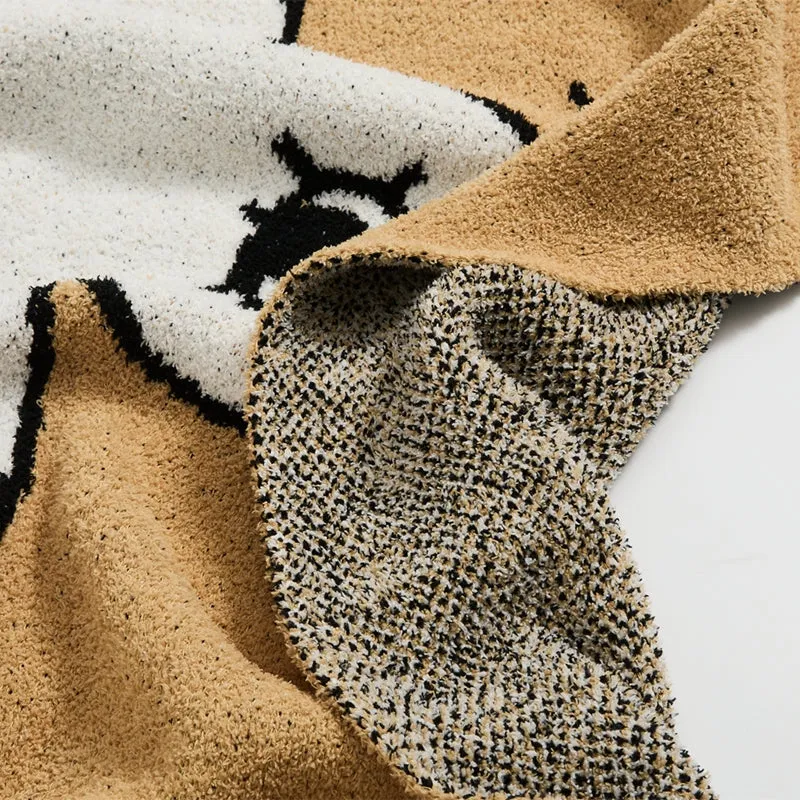 Microfiber Dove Throw