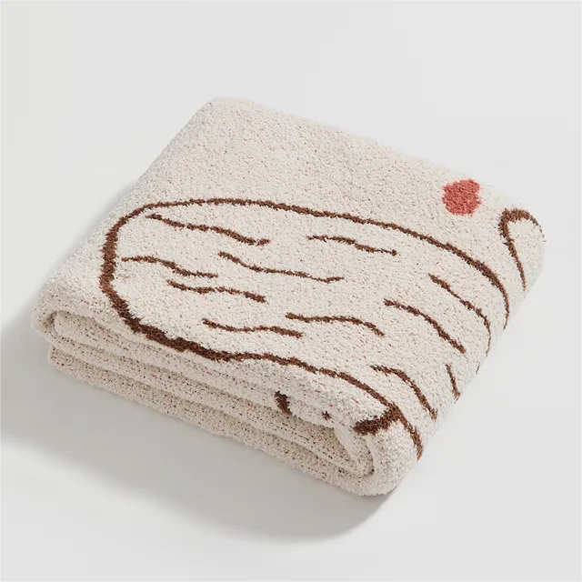 Microfiber Puppy Throw