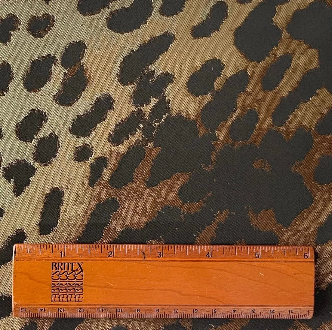Mid-Weight Leopard Cotton Twill Blend