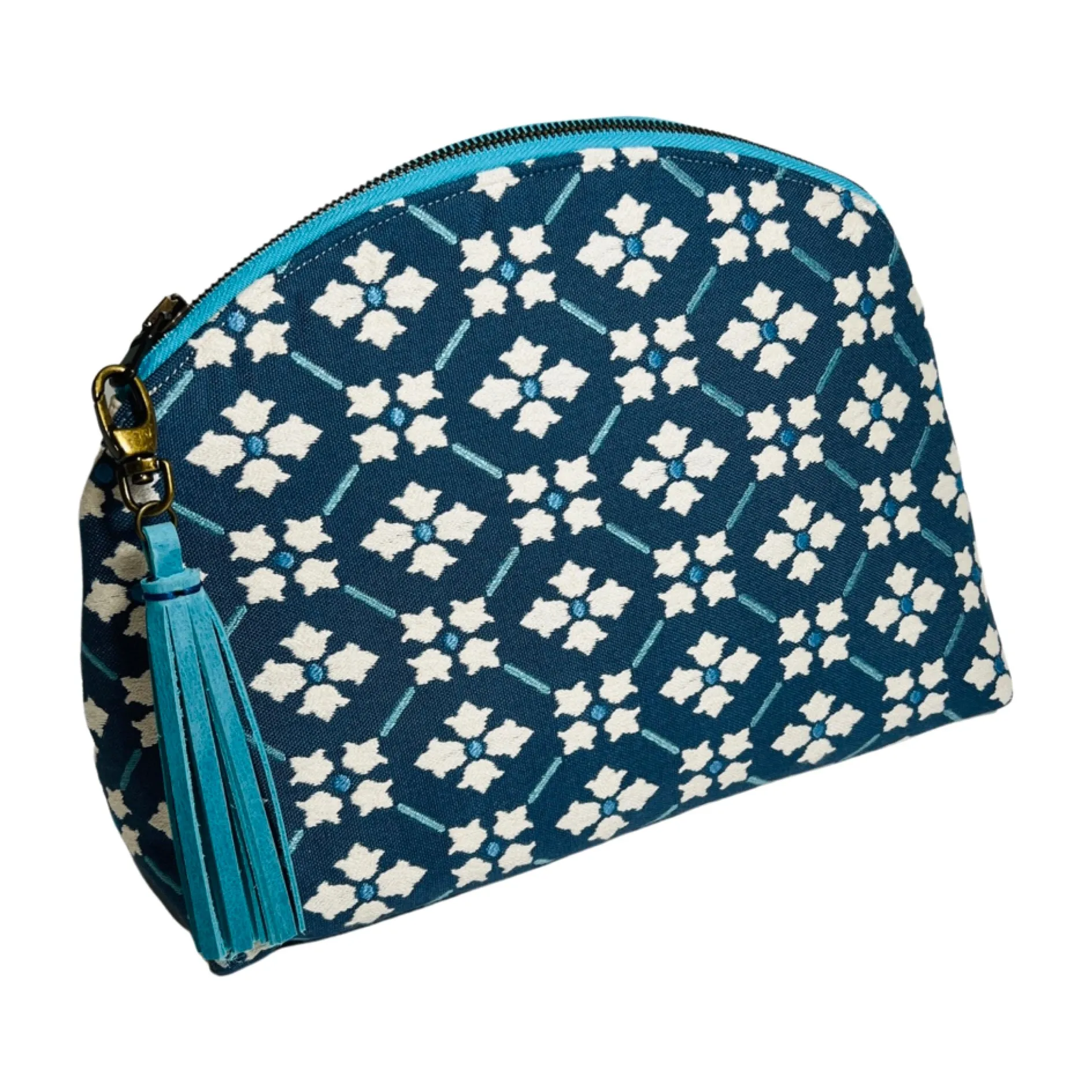 Navy Medallion Performance Pouch
