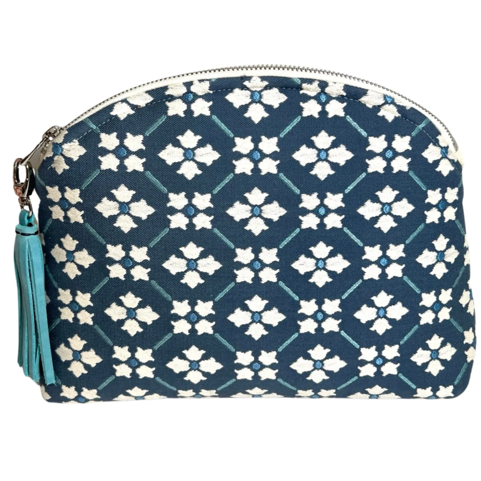 Navy Medallion Performance Pouch