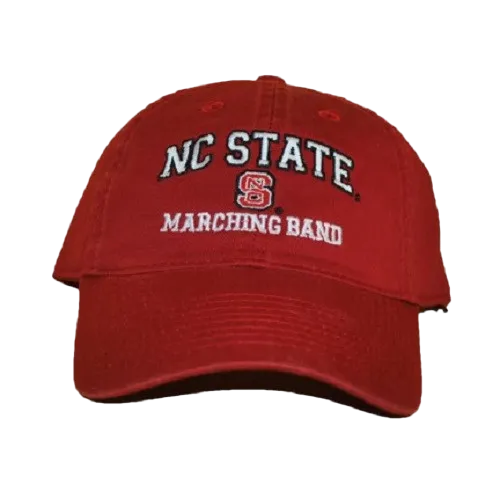 NC State Wolfpack Marching Band Red Relaxed Fit Adjustable Hat