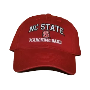 NC State Wolfpack Marching Band Red Relaxed Fit Adjustable Hat