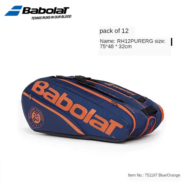 New Babolat Pure Drive Tennis Backpack Tennis Racket Bag Men and Women Shoulder Tennis Bag