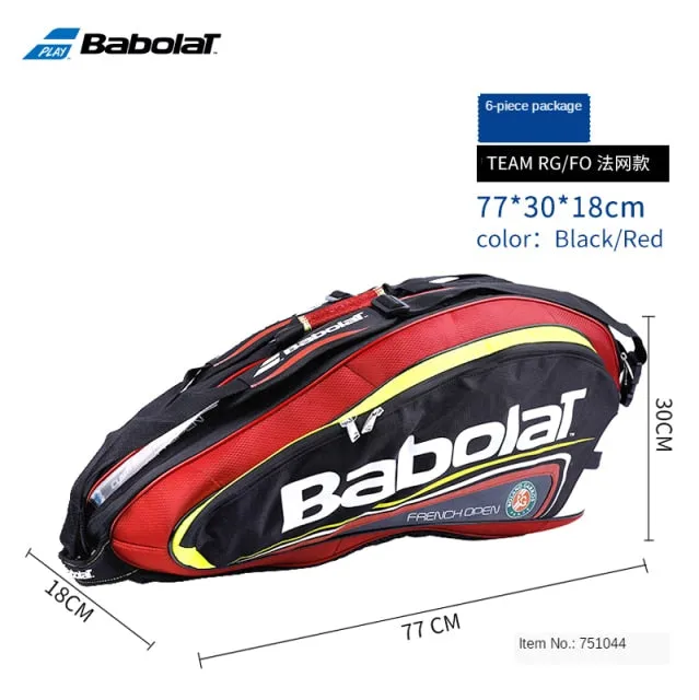 New Babolat Pure Drive Tennis Backpack Tennis Racket Bag Men and Women Shoulder Tennis Bag
