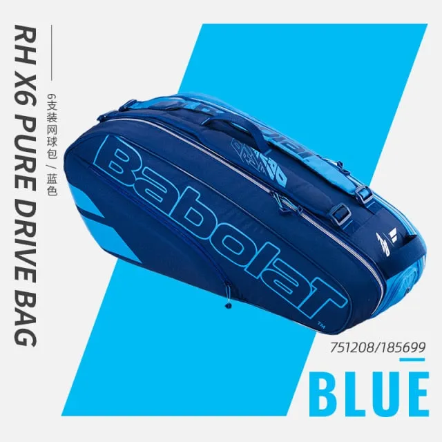 New Babolat Pure Drive Tennis Backpack Tennis Racket Bag Men and Women Shoulder Tennis Bag