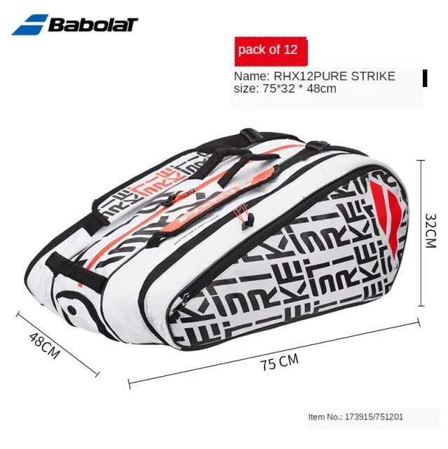 New Babolat Pure Drive Tennis Backpack Tennis Racket Bag Men and Women Shoulder Tennis Bag