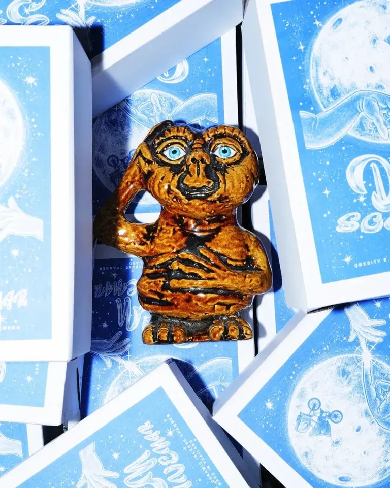 Obesity E.T. Ceramic Incense Chamber