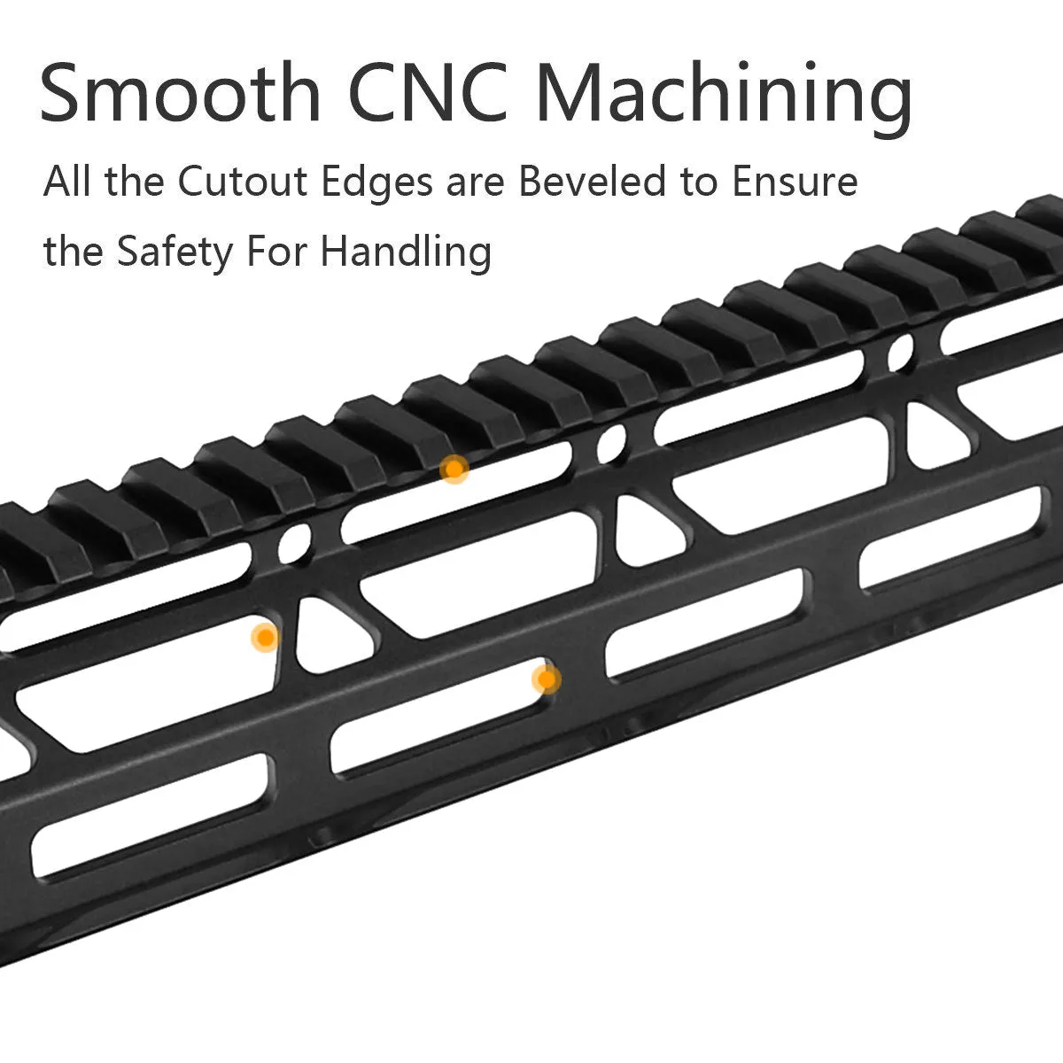 ohhunt® AR-15 M-lok Free Float Handguard Slim & Lightweight 7" 9" 10" 11" 12" 13.5" 15" 17"
