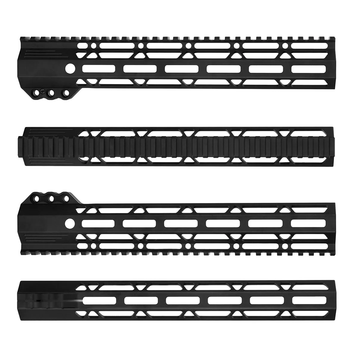 ohhunt® AR-15 M-lok Free Float Handguard Slim & Lightweight 7" 9" 10" 11" 12" 13.5" 15" 17"