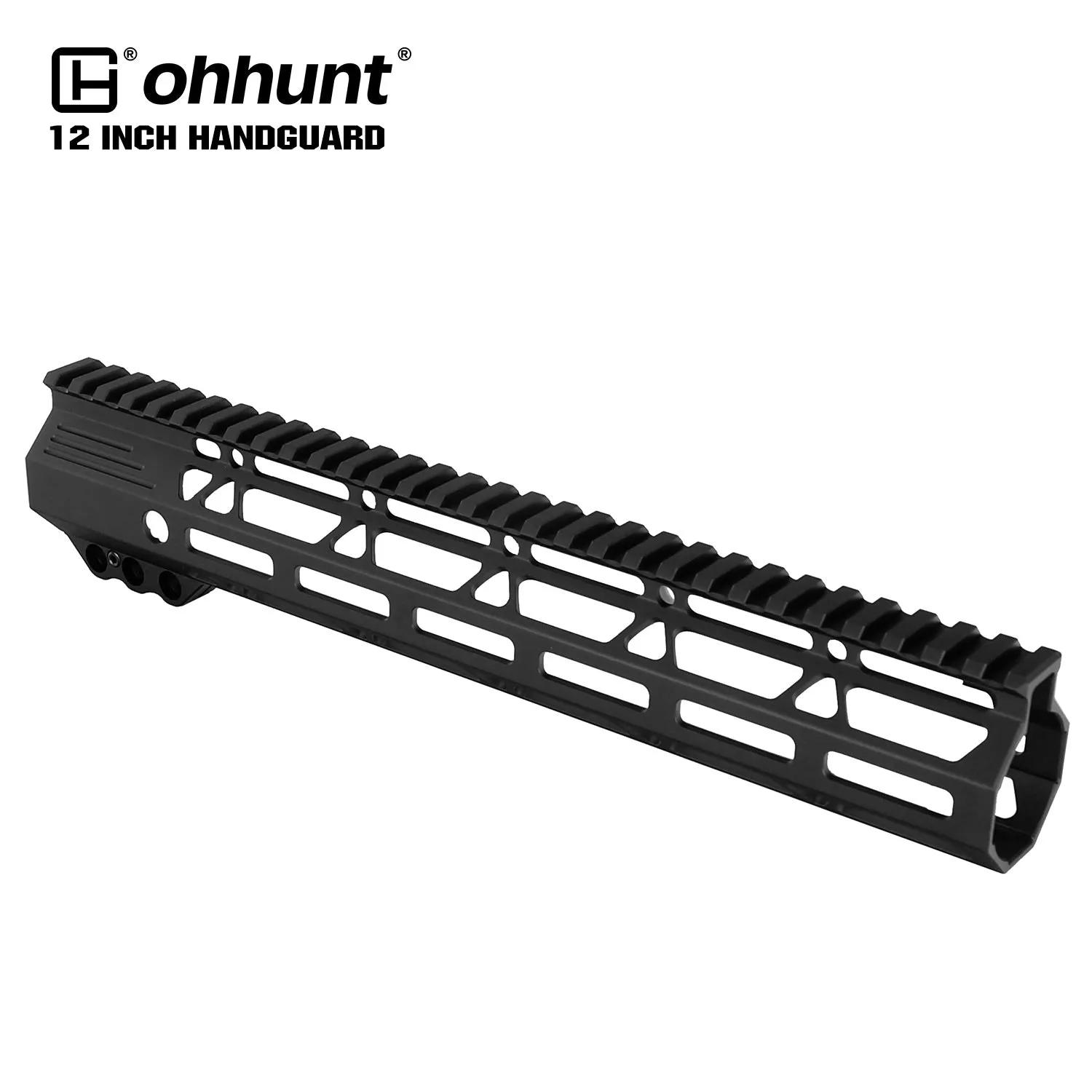 ohhunt® AR-15 M-lok Free Float Handguard Slim & Lightweight 7" 9" 10" 11" 12" 13.5" 15" 17"