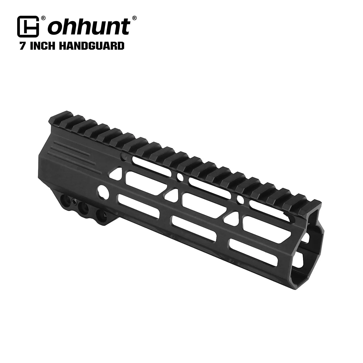 ohhunt® AR-15 M-lok Free Float Handguard Slim & Lightweight 7" 9" 10" 11" 12" 13.5" 15" 17"