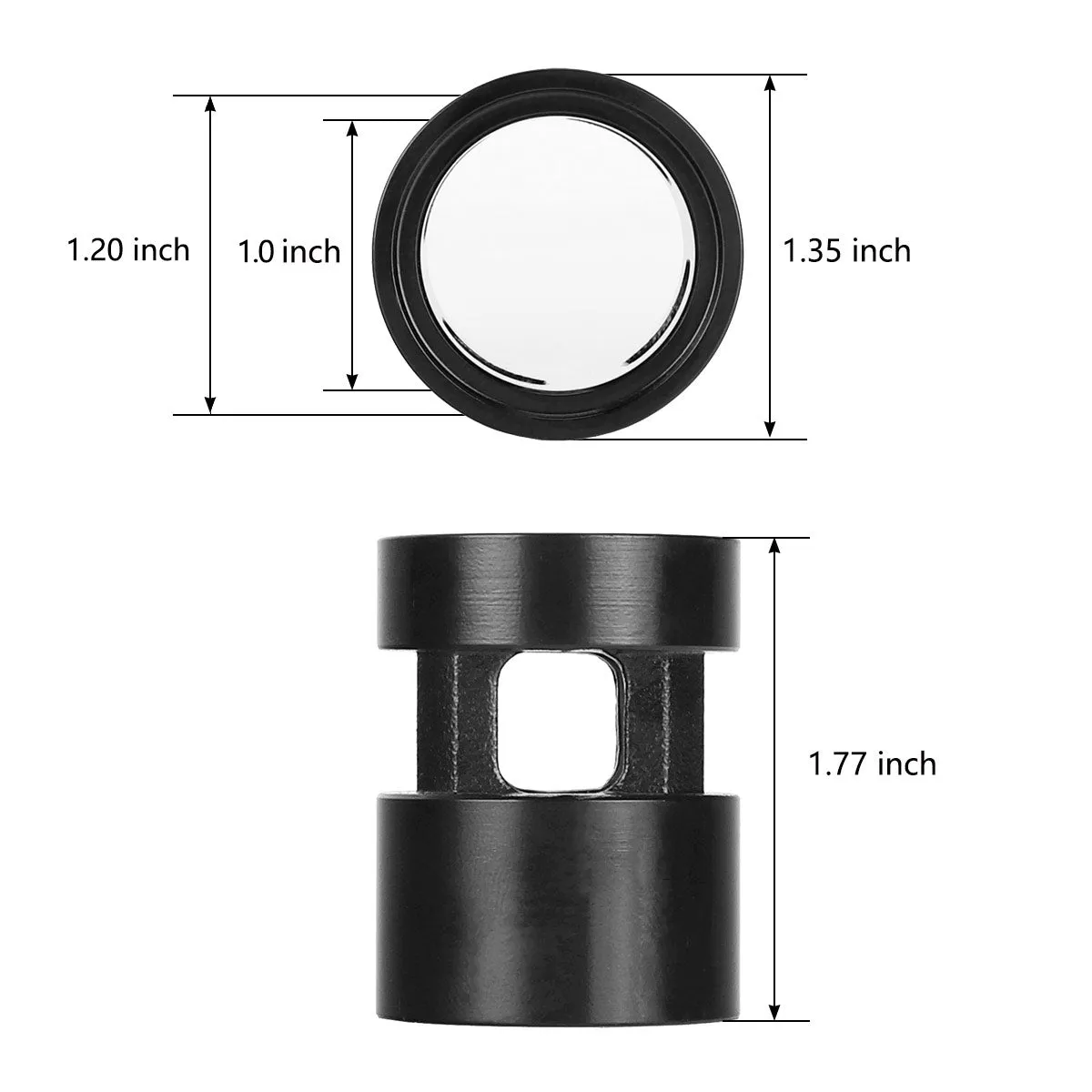 ohhunt® AR-15 M-lok Free Float Handguard Slim & Lightweight 7" 9" 10" 11" 12" 13.5" 15" 17"