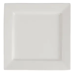 Olympia Lumina Square Plates White 233mm (Pack of 4) - CD633
