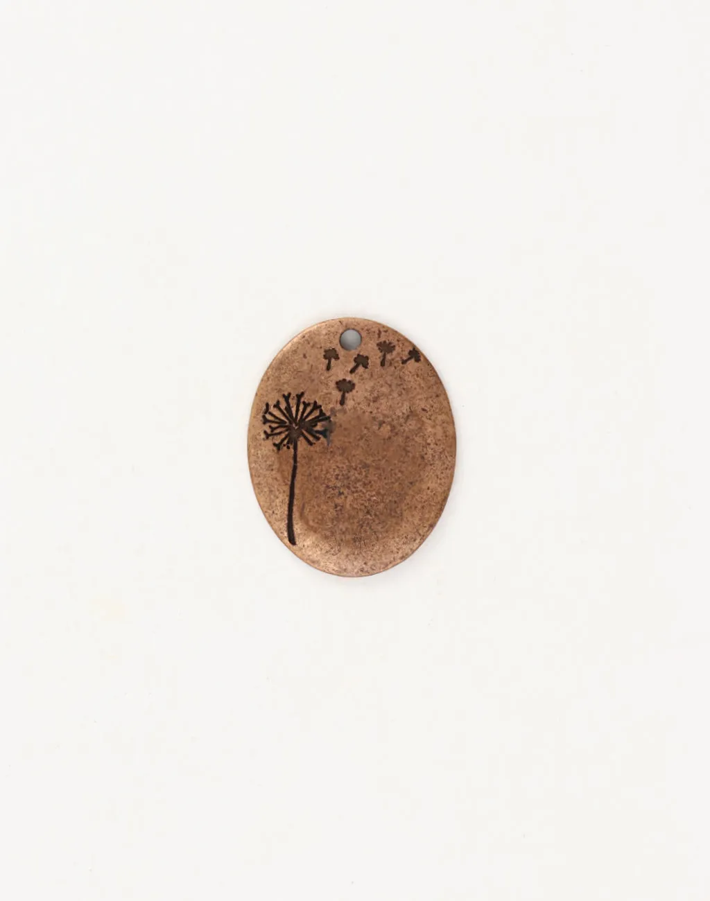 Oval Dandelion, 25x20mm, (1pc)