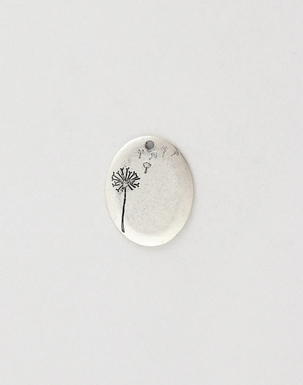 Oval Dandelion, 25x20mm, (1pc)