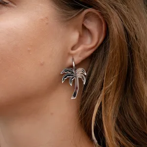 Palmu Earrings Silver