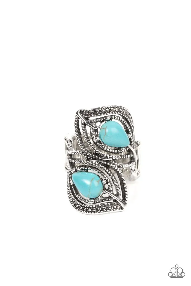 Paparazzi Ring ~ Mesa Mystique - Blue