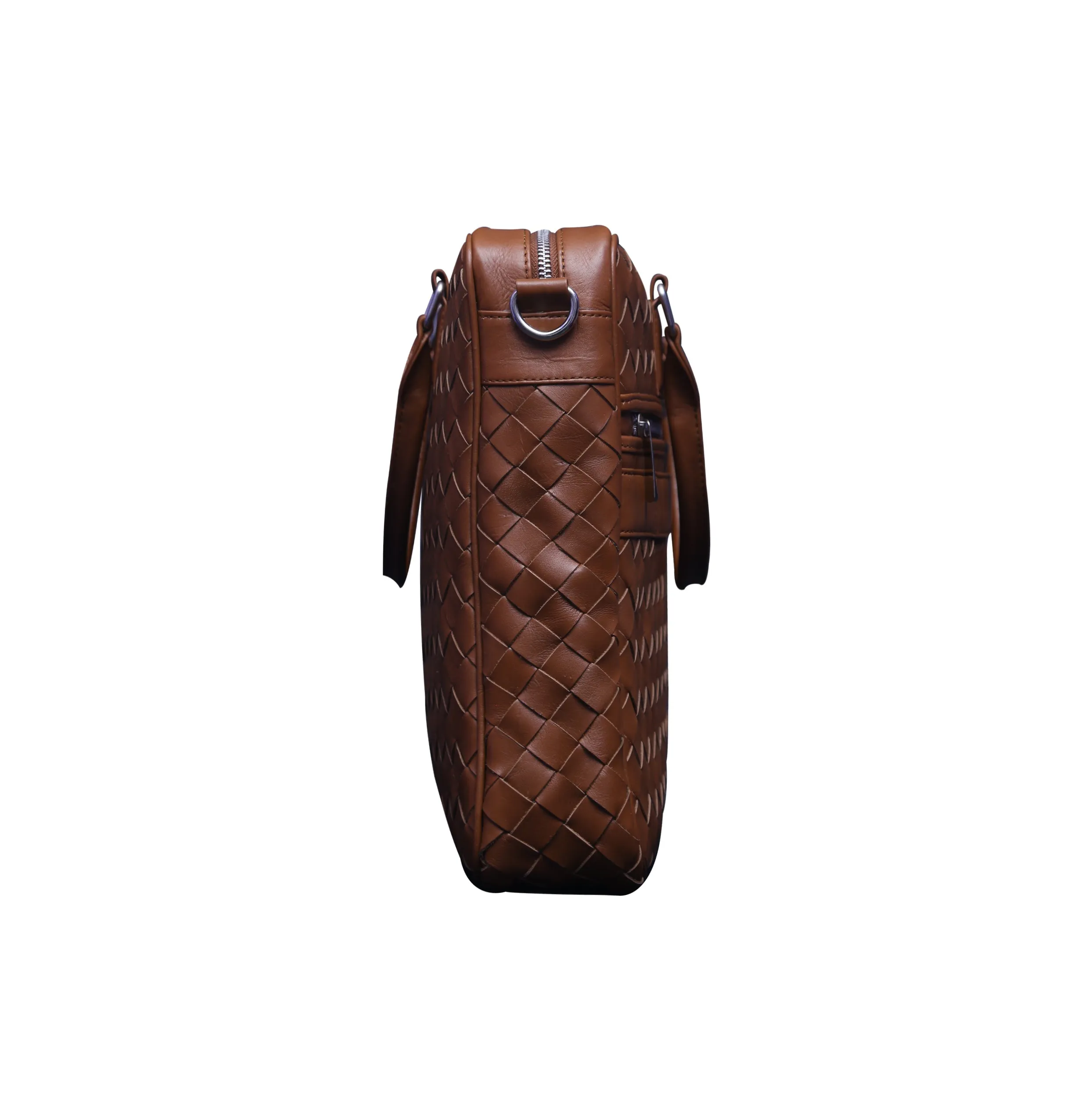 Paris Leather Laptop Bag Brown